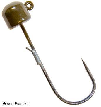 Z-Man PJH16-01PK3 Power Finesse Shroomz Jighead 1/6 oz 3Pk - Green