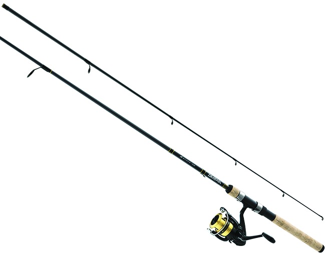 Daiwa DSK25-B/F662M D-Shock Pre-Mounted Spinning Combo, No Line