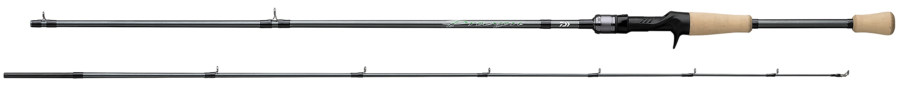 Daiwa PCYN761HFB Procyon Freshwater Graphite Casting Rod, 7'6