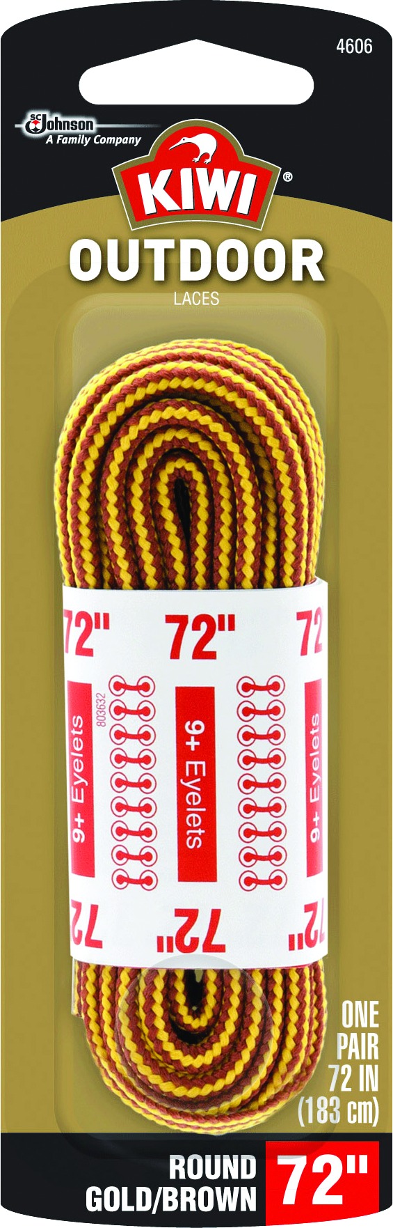 KIWI 682595 Nylon Boot Laces Taslan 72