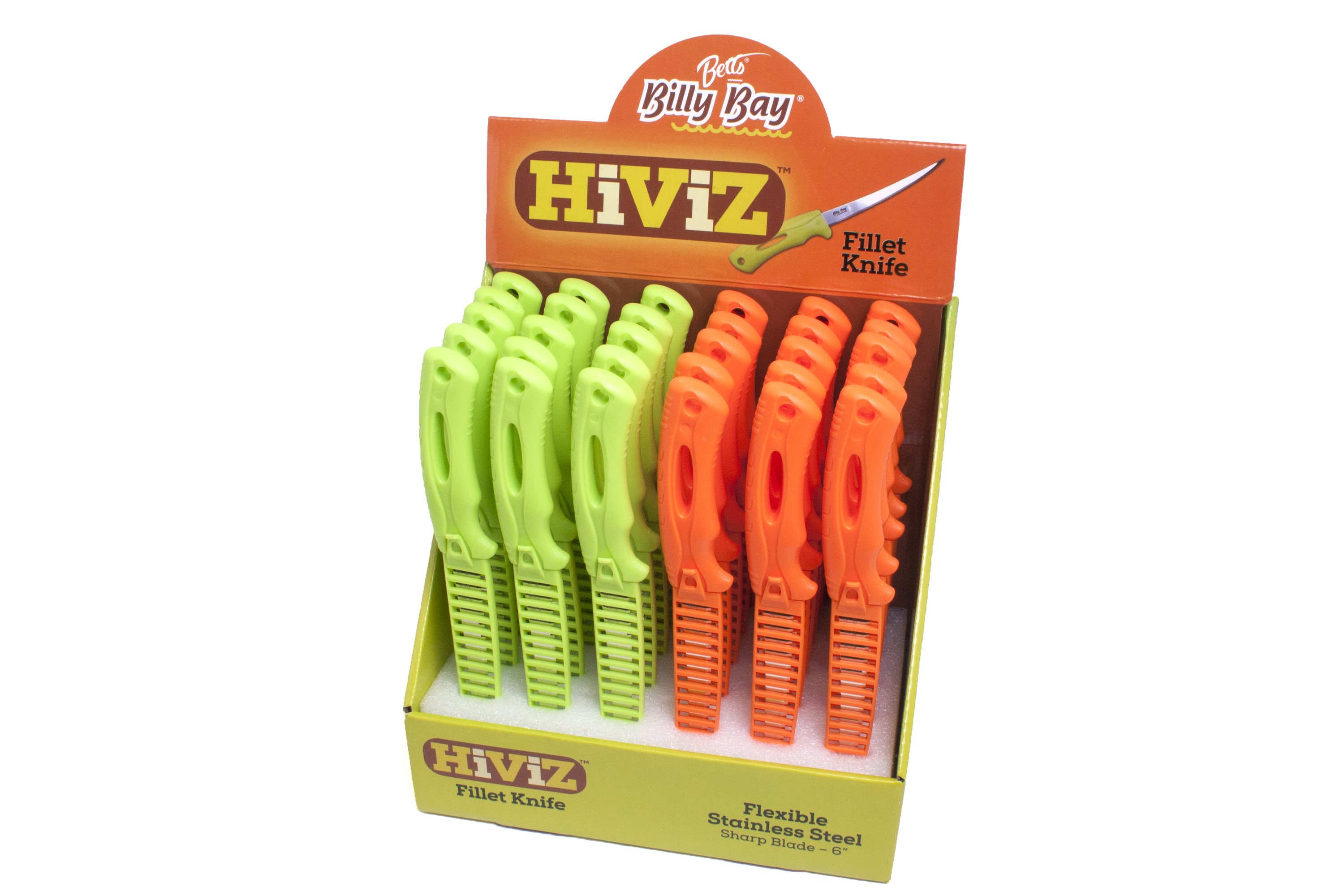 Billy Bay FKD-30 Fillet Knife Display 30pcs