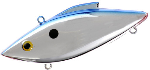 Bill Lewis BLF-MT25B Mini-Trap 1/4 Oz / Chrome Blue Back
