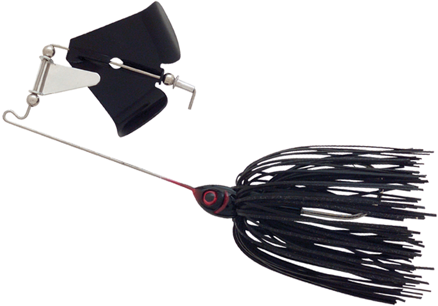 Booyah BYB14608 Buzz Bait, 1/4 oz Black