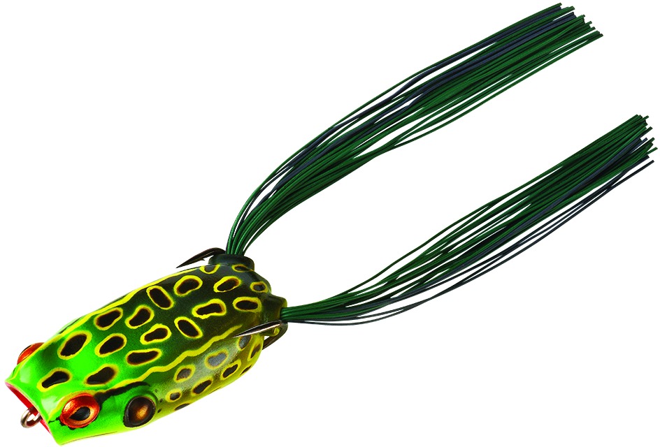 Booyah BYPPC3903 Poppin' Pad Crasher Hollow Body Frog, 1/2 oz