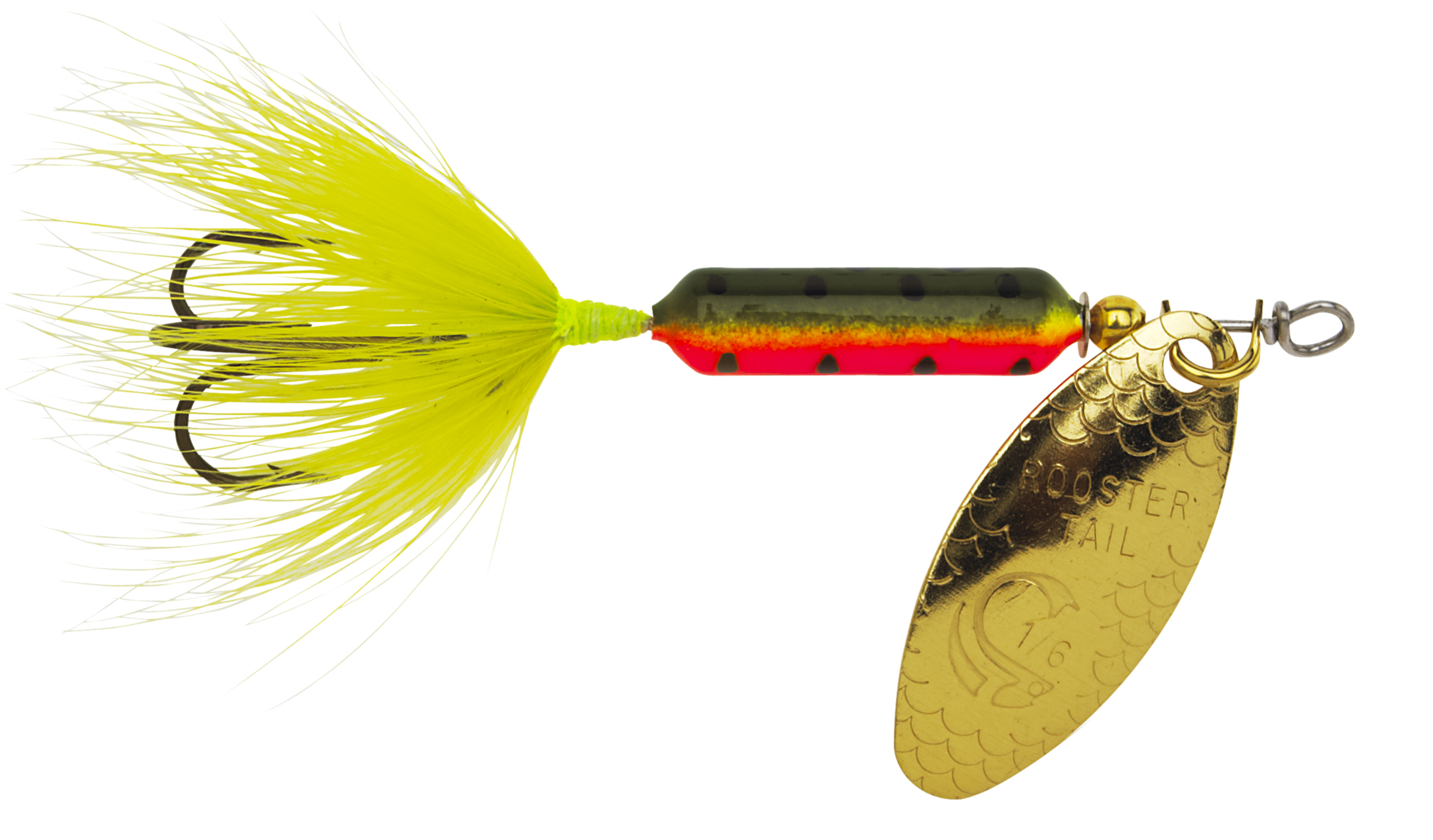 Yakima Bait 208 FRT Rooster Tail In-Line Spinner, 2 1/4