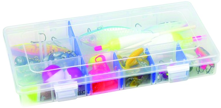 Flambeau 6530HM Tuff-Tainer 3-Fixed Comps w/Dividers 9x5x1