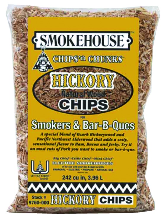 Smokehouse FK74 Wood Chips 1.75 Lb Bag Hickory