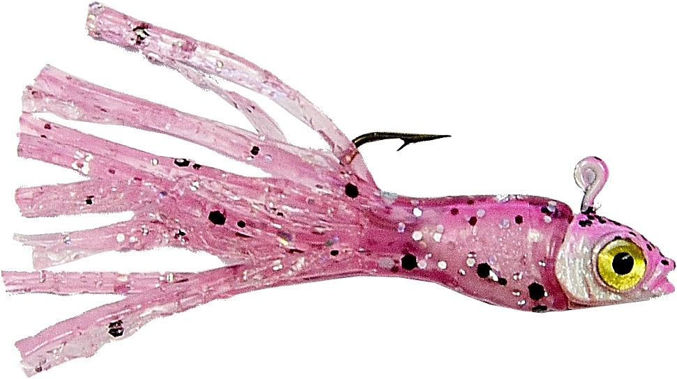 Gitzit 16318 Micro Little Tough Guy Jig, 1/25 oz, Pink, 2/Pack