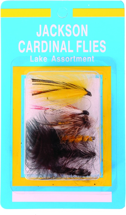 Jackson Cardinal LA Lake Fly Assortment, 6/Card