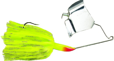 Strike King DB14-1 Standard Buzzbait, 1/4 oz, Chartreuse,1pk