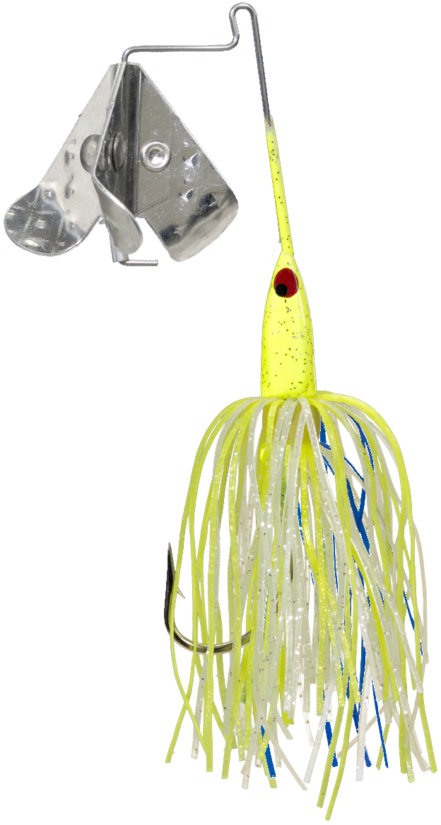 Strike King 516BM-71 Tri-Wing Buzz King Buzzbait, 5/16 oz, Chartreuse