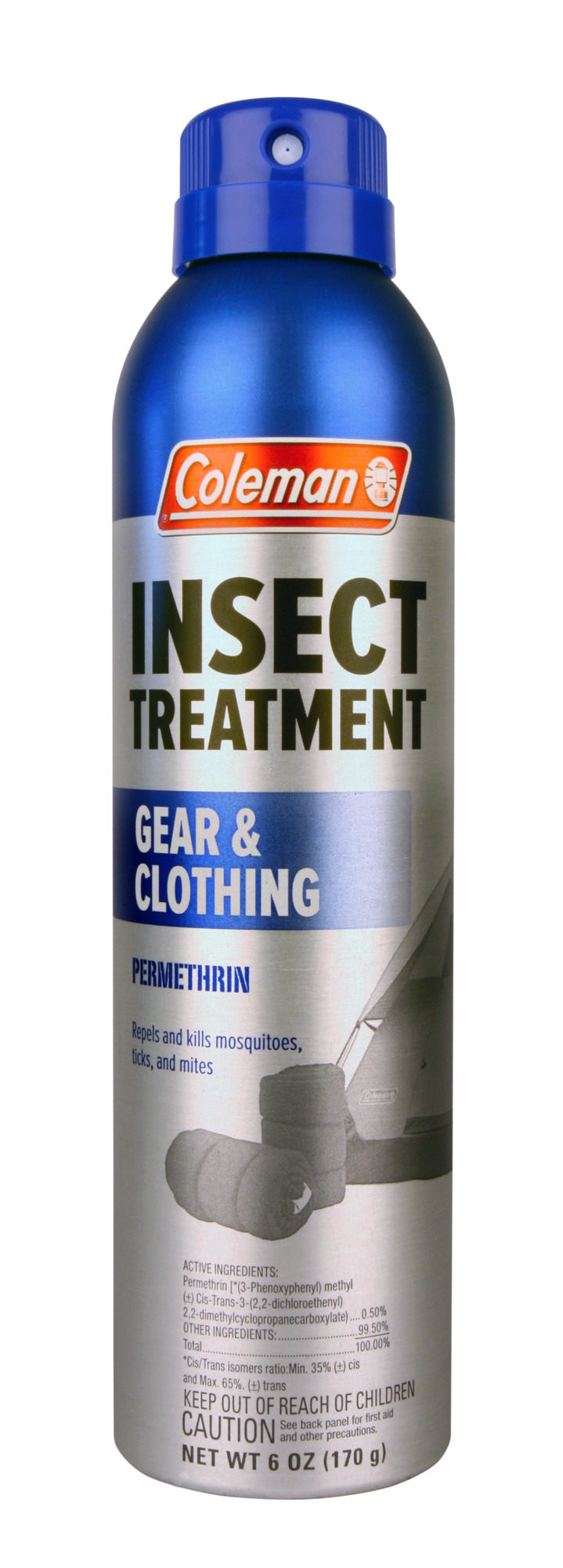 Coleman 752 Gear & Clothing Insect Repellent, Tick and Mosquito, 6oz