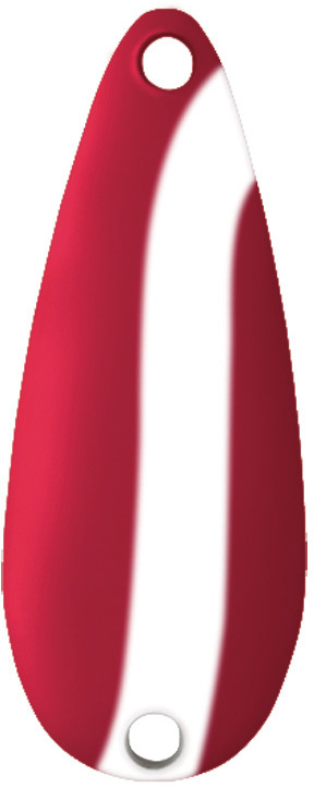 Worth 38750 Chippewa Spoon, 1/2 oz Red/White/Nickeled