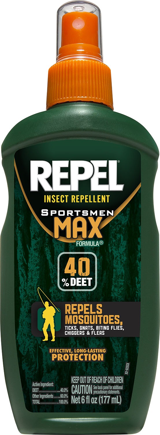 Repel HG-94101 Sportsmen Max Formula Insect Repellent, 6oz Pump