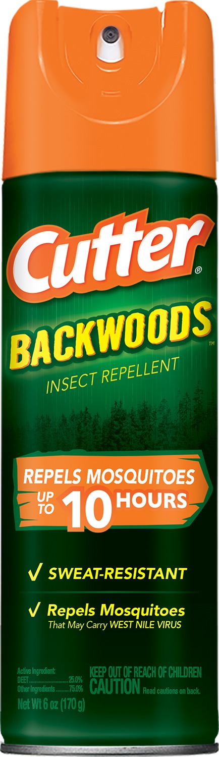 Cutter HG-96280 Backwoods Insect Repellent 6oz Aerosol 25% DEET