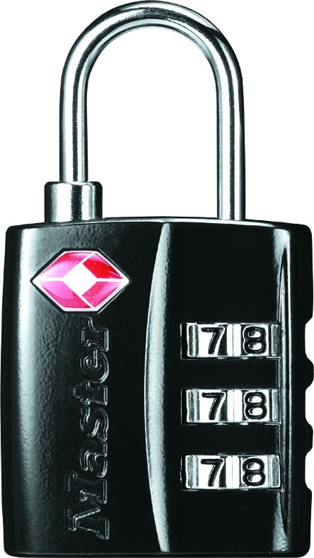 Master Lock 4680DBLK Travel Sentry TSA Approved Luggage Lk