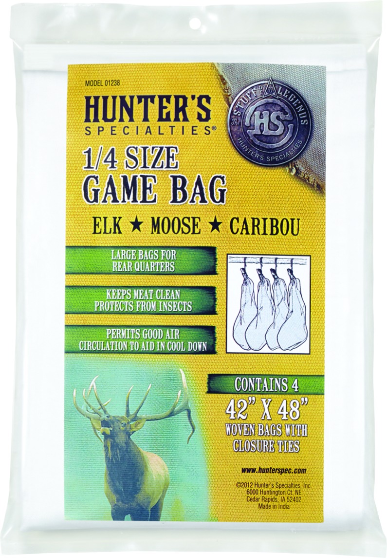 Hunters Specialties 01238 Quarter Size Game Bags, 40