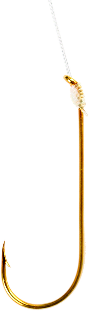 Eagle Claw 121QH Aberdeen Light Wire Asst Gold Hooks, 24Pk