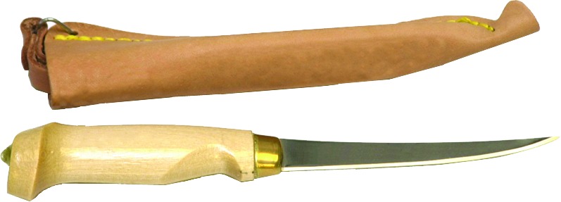 Eagle Claw 03050-002 Wood Handle Fillet Knife 6