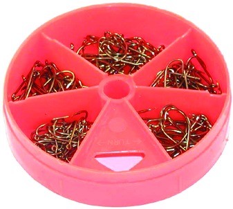 Eagle Claw 05010-002 Lake & Stream Hook Assortment, Size 4/6/8, Plain