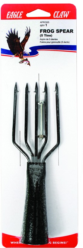Eagle Claw AFROG5 Frog Spear 5 Tine