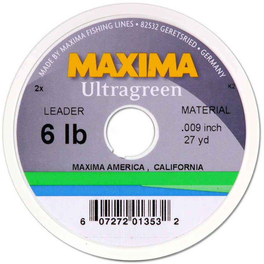 Maxima MLG-10 Ultragreen Leader Wheel 10lb 27yd