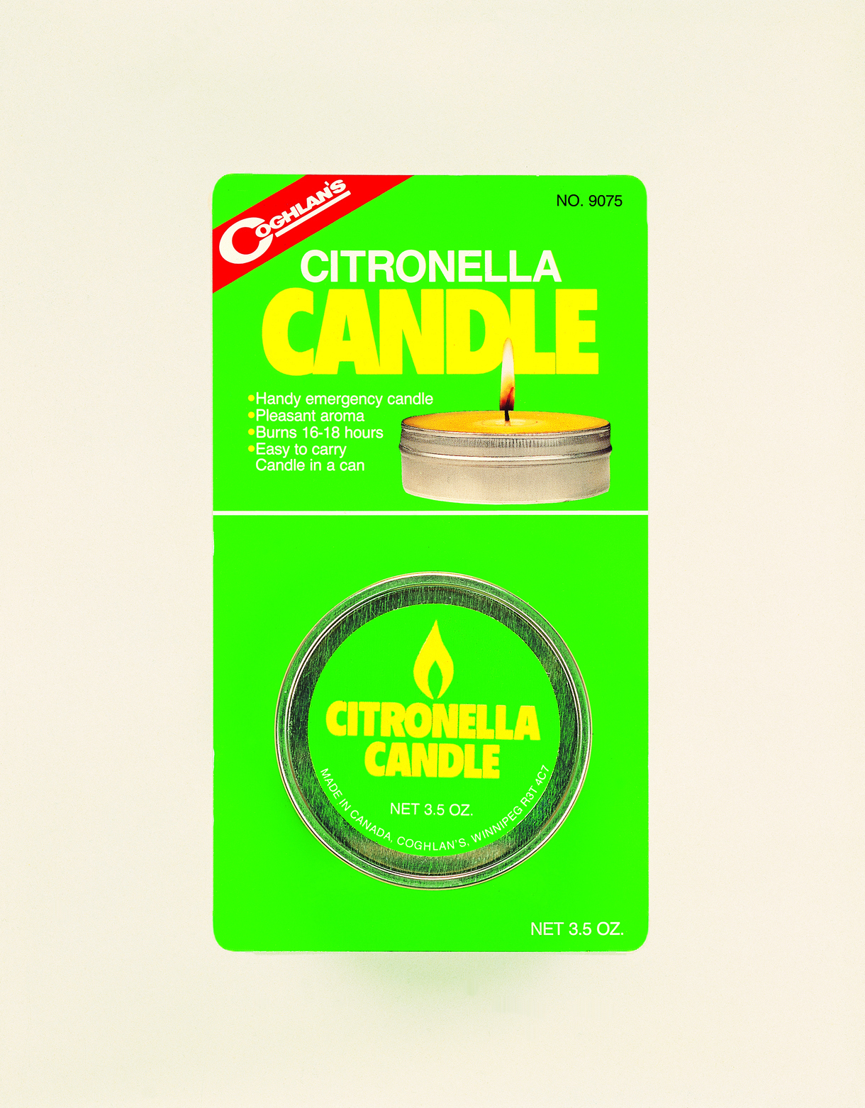 Coghlans 9075 Citronella Candle 3.5 oz