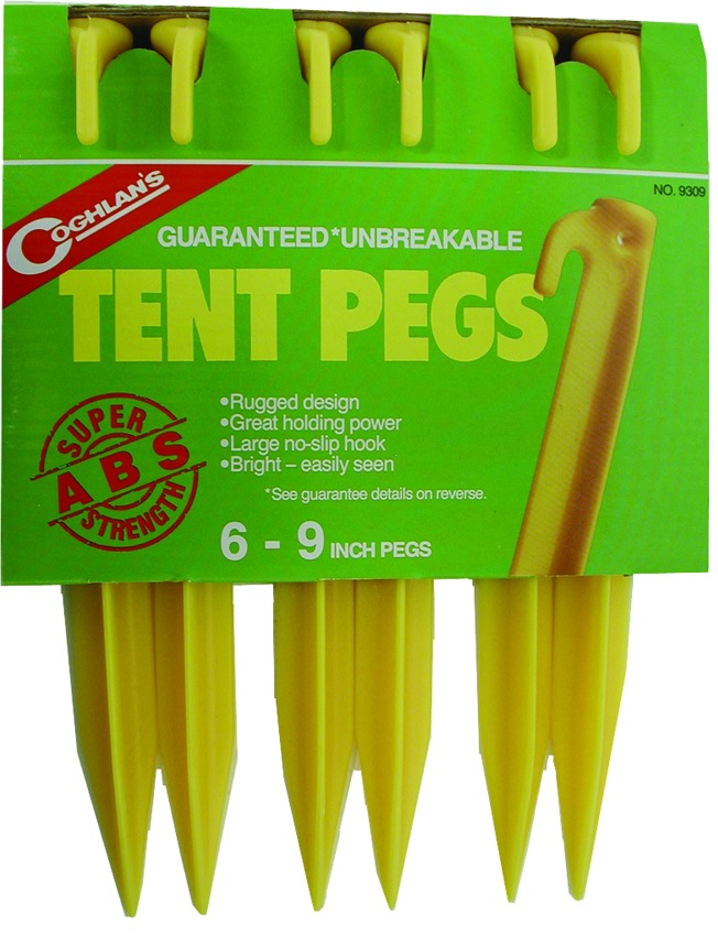 Coghlans 9309 ABS Tent Pegs 9