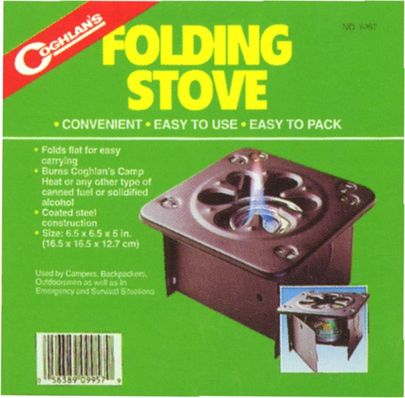 Coghlans 9957 Stove Folding