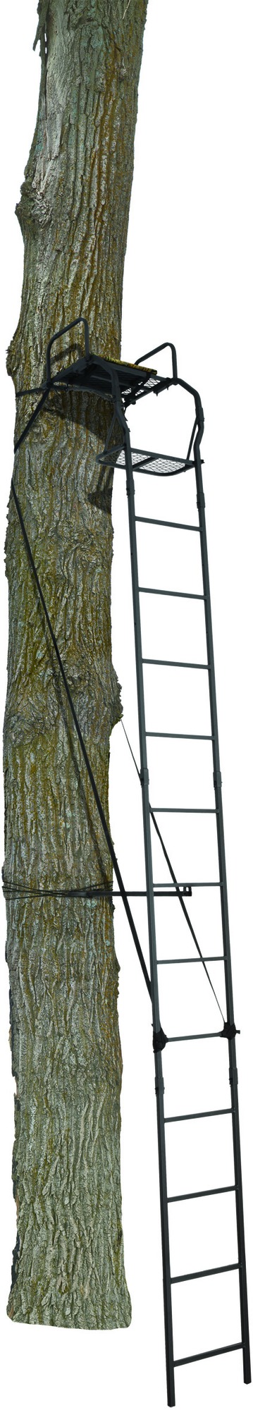 Big Game LS0100 The Warrior Pro Treestand, 16' Basic Ladderstand