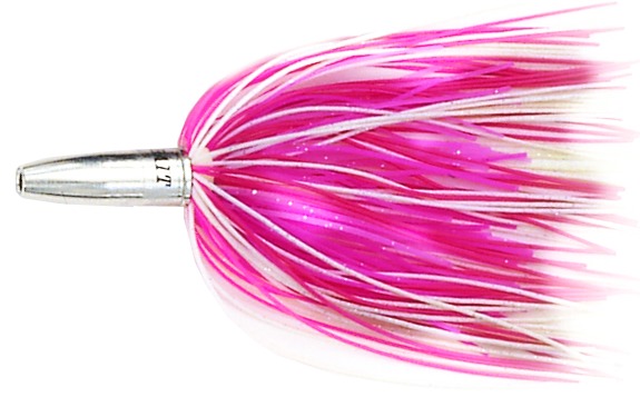 Billy Baits Mini Turbo Slammer Lure, Pearl/Pink, Concave Head, 5.5