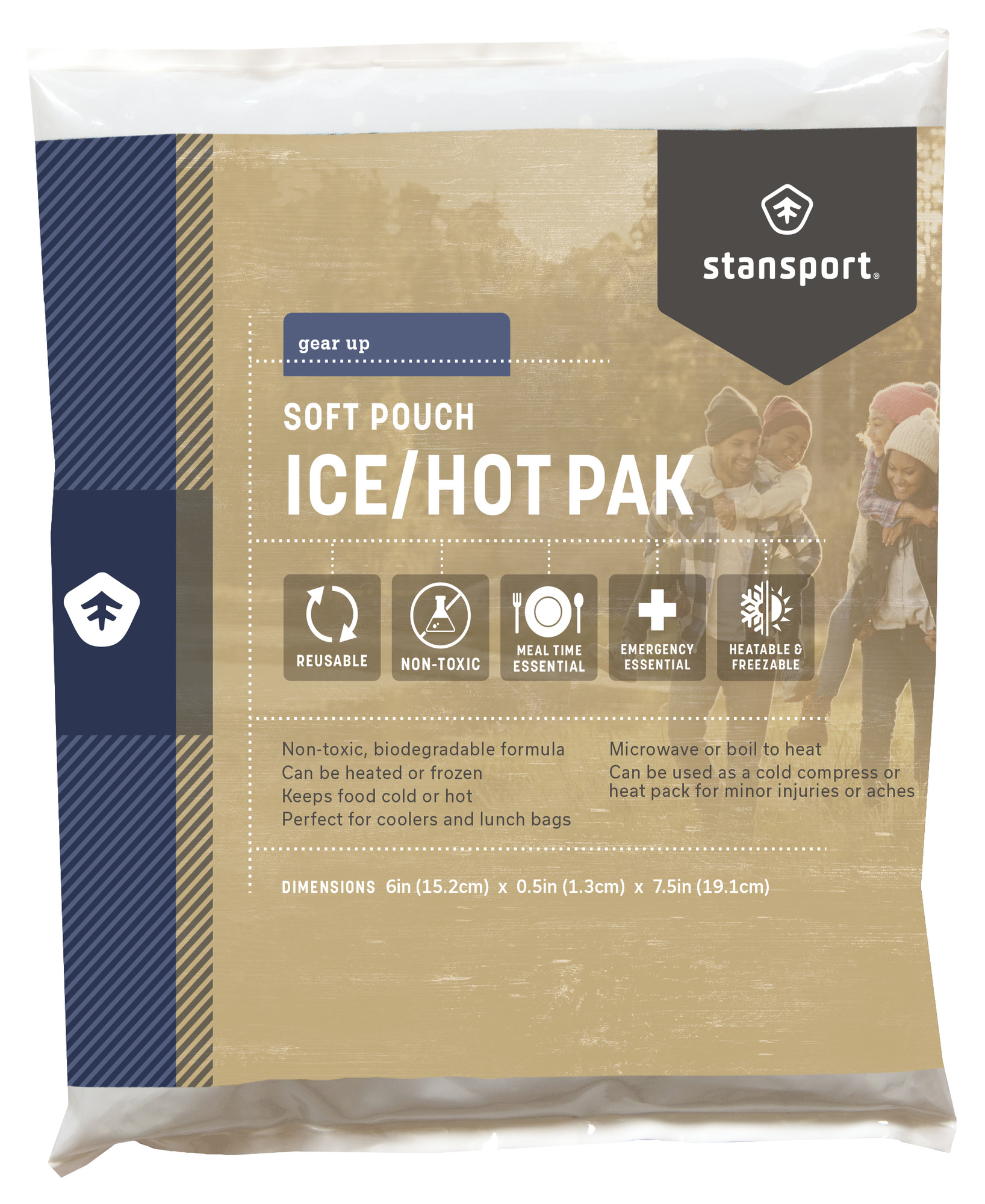 Stansport 74131 Soft Pouch Ice/Hot Pak