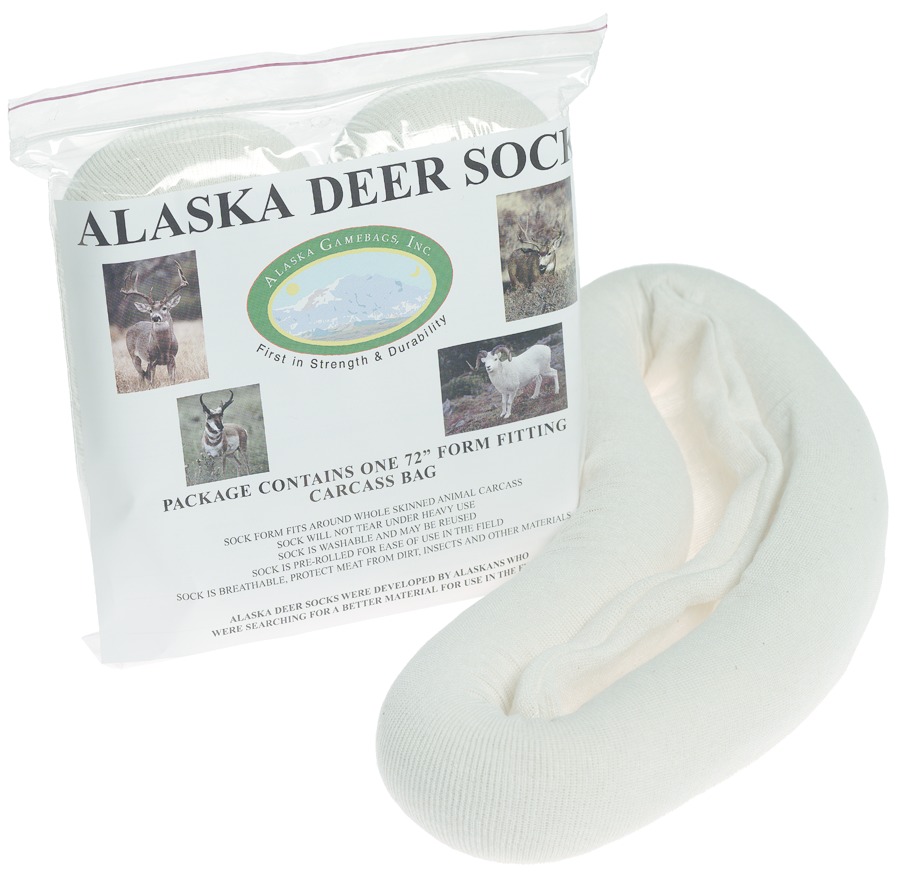 Alaska ADS1272 Deer Sock Rolled Carcass Bag, 72
