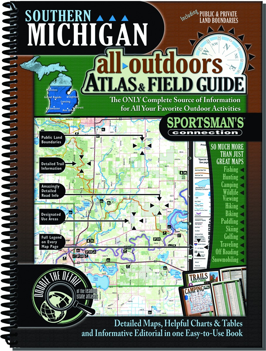 Sportsmans Connection 7521 All Outdoor Atlas Southern MI