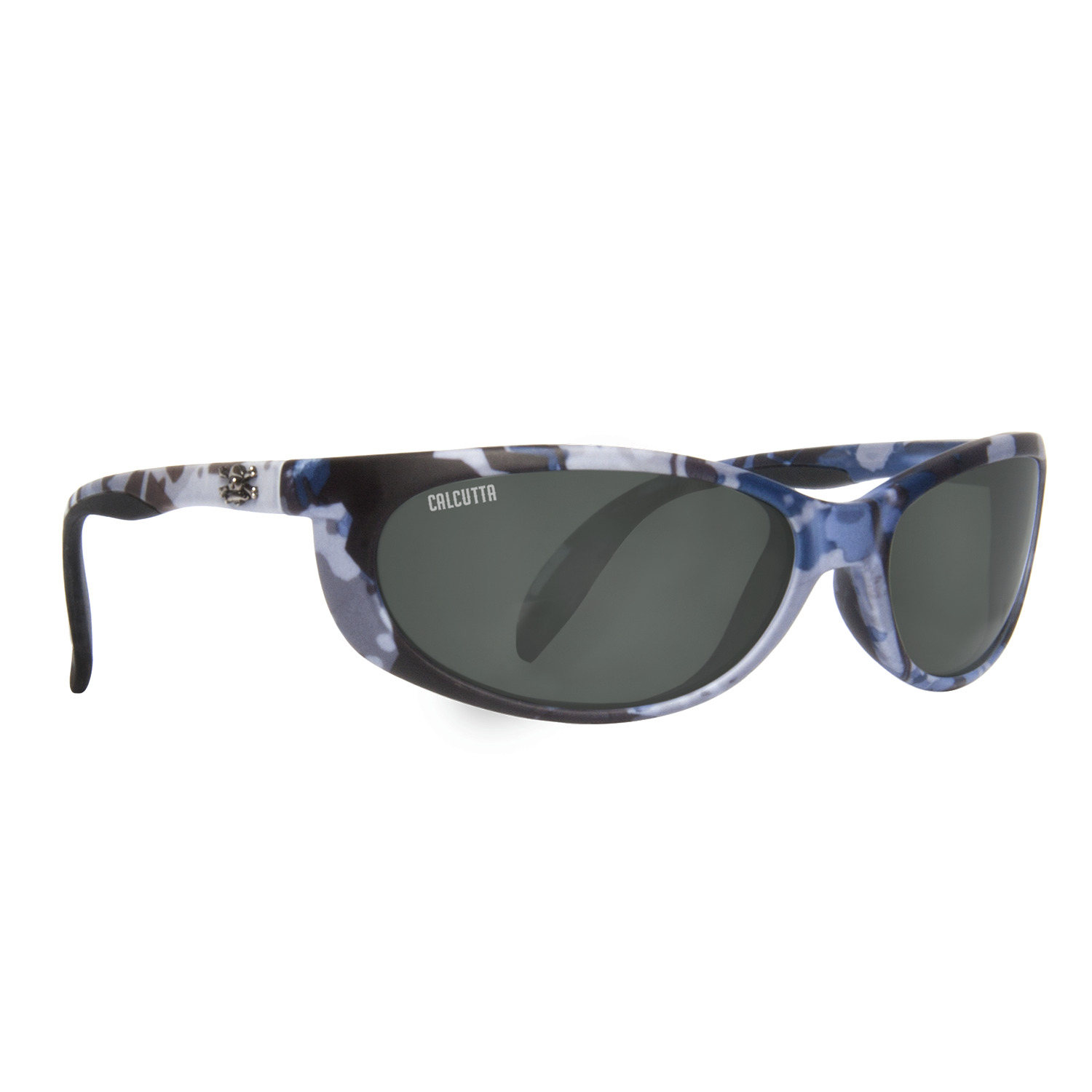 Calcutta SK1GTTBC Smoker Sunglasses True Timber Blue Camo/Gray 60mm Lens