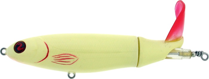 River2Sea WPL110/14 Whopper Plopper 110, Bone, 3/4 oz, 4 3/8in, Two