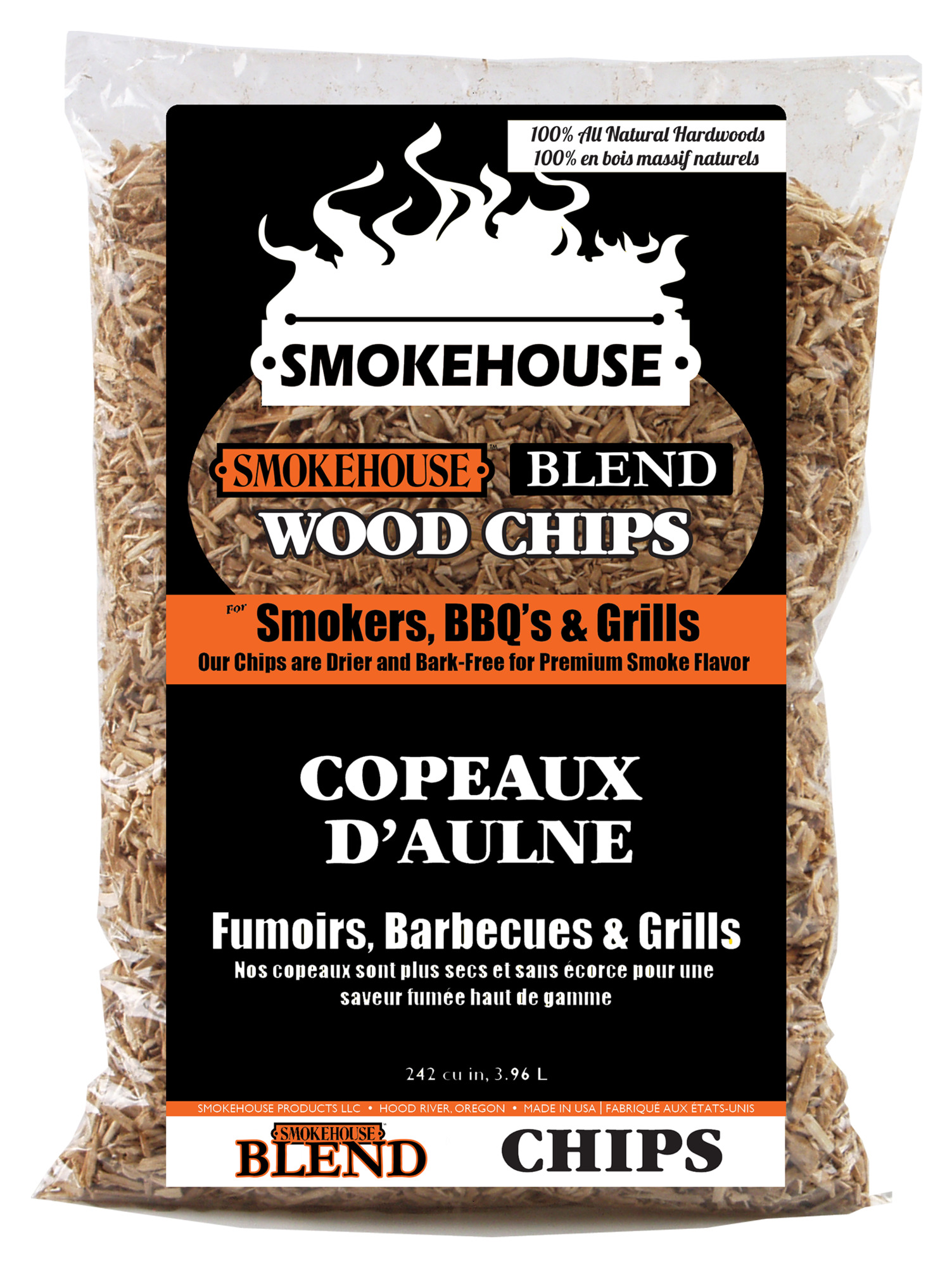 Smokehouse 9799-000-0000 Wood Chips 1.75 lbs. Bag - Smokehouse Blend