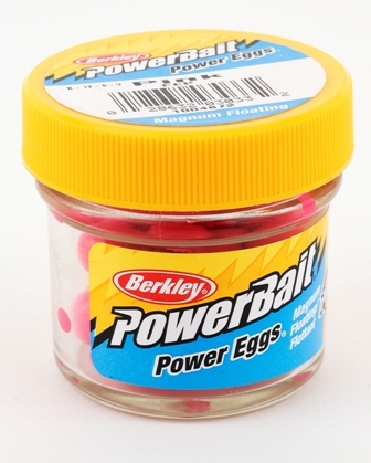 Berkley FEP PowerBait Power Eggs Floating Magnum Pink 1oz Jar