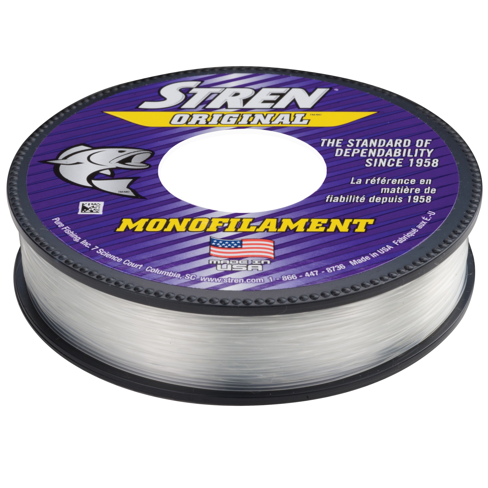 Stren SOPS6-26 Original Mono Pony Spool 6lb 100yd Pony Spool Clr/Blu