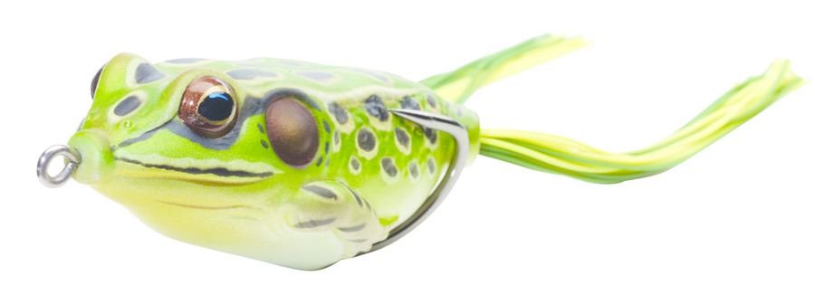 LiveTarget FGH55T500 Frog Hollow Body Topwater Lure, 2 1/4