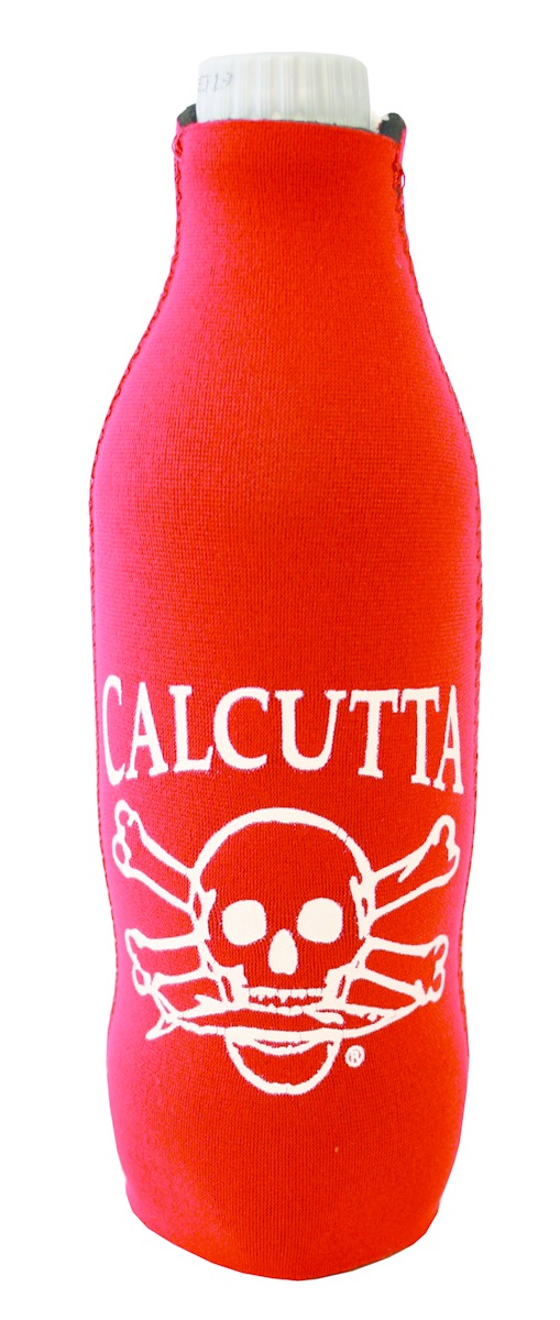Calcutta CBCRD Bottle Cooler Red w/Wht Logo