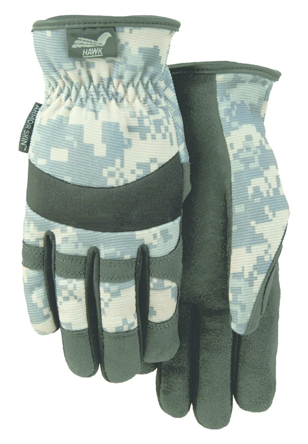 Majestic 2136C1/10 Armor Skin Digital Camo Glove Lg