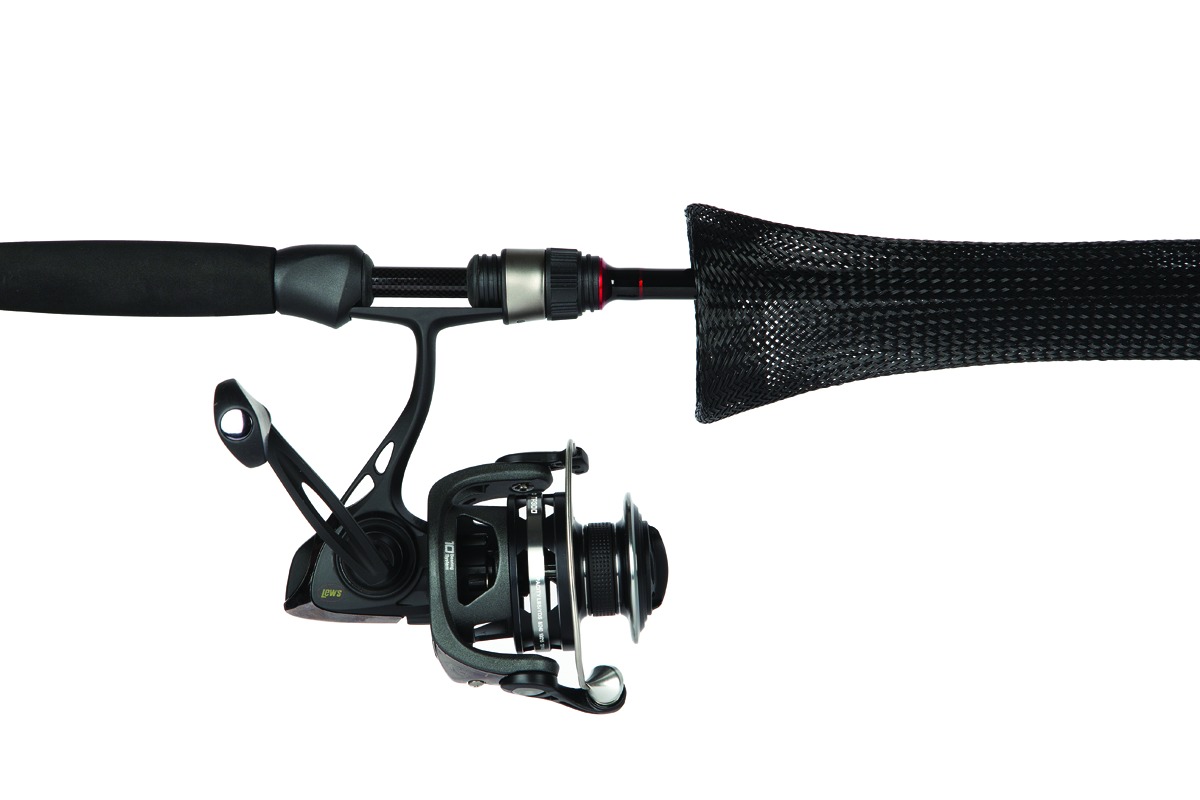 Rod Glove RGS55BK Spinning Rod Glove, 5.5' To 7', Black