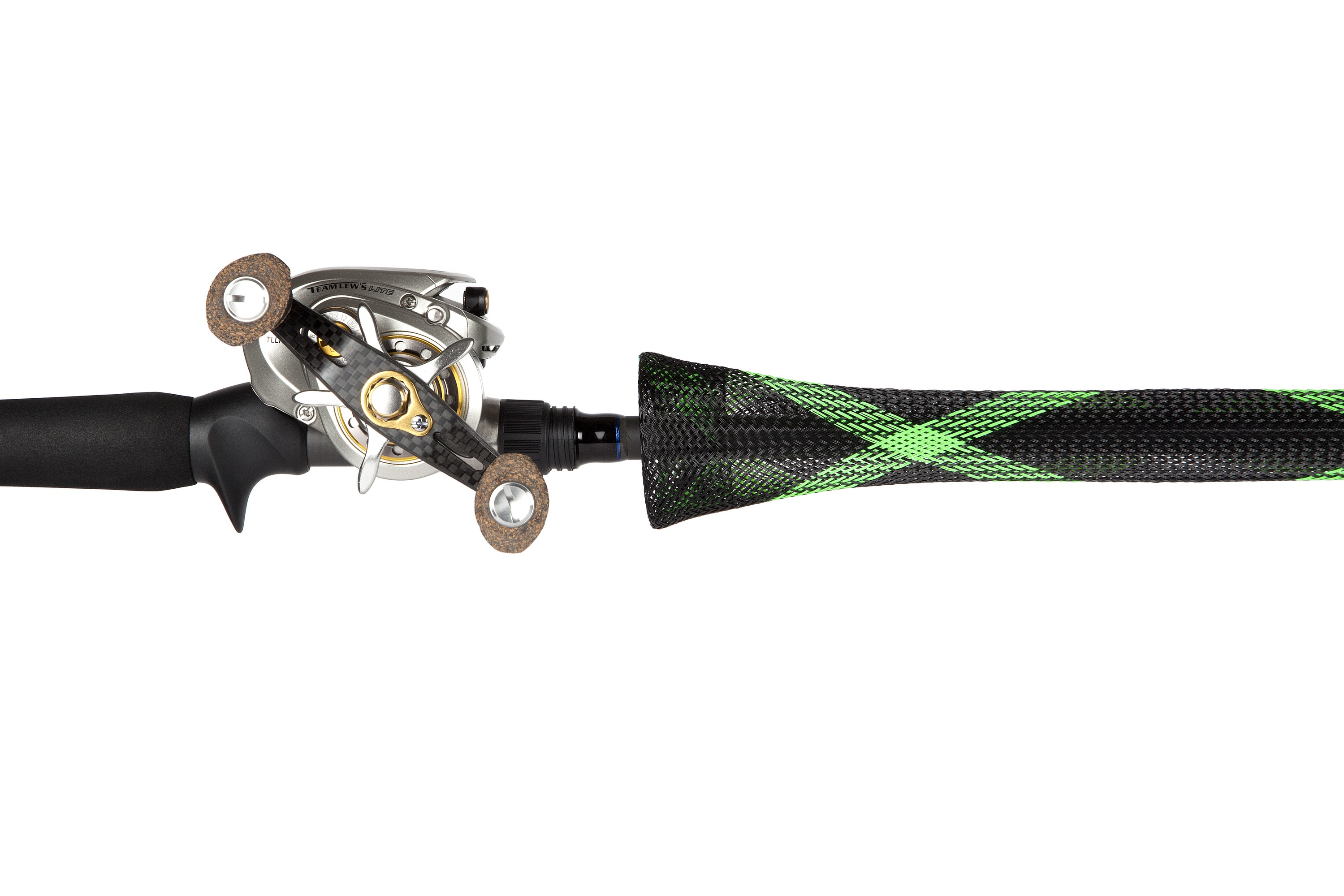 Rod Glove RGC525GS Casting Rod Glove, 5.25' To 7'6, Green Spyder