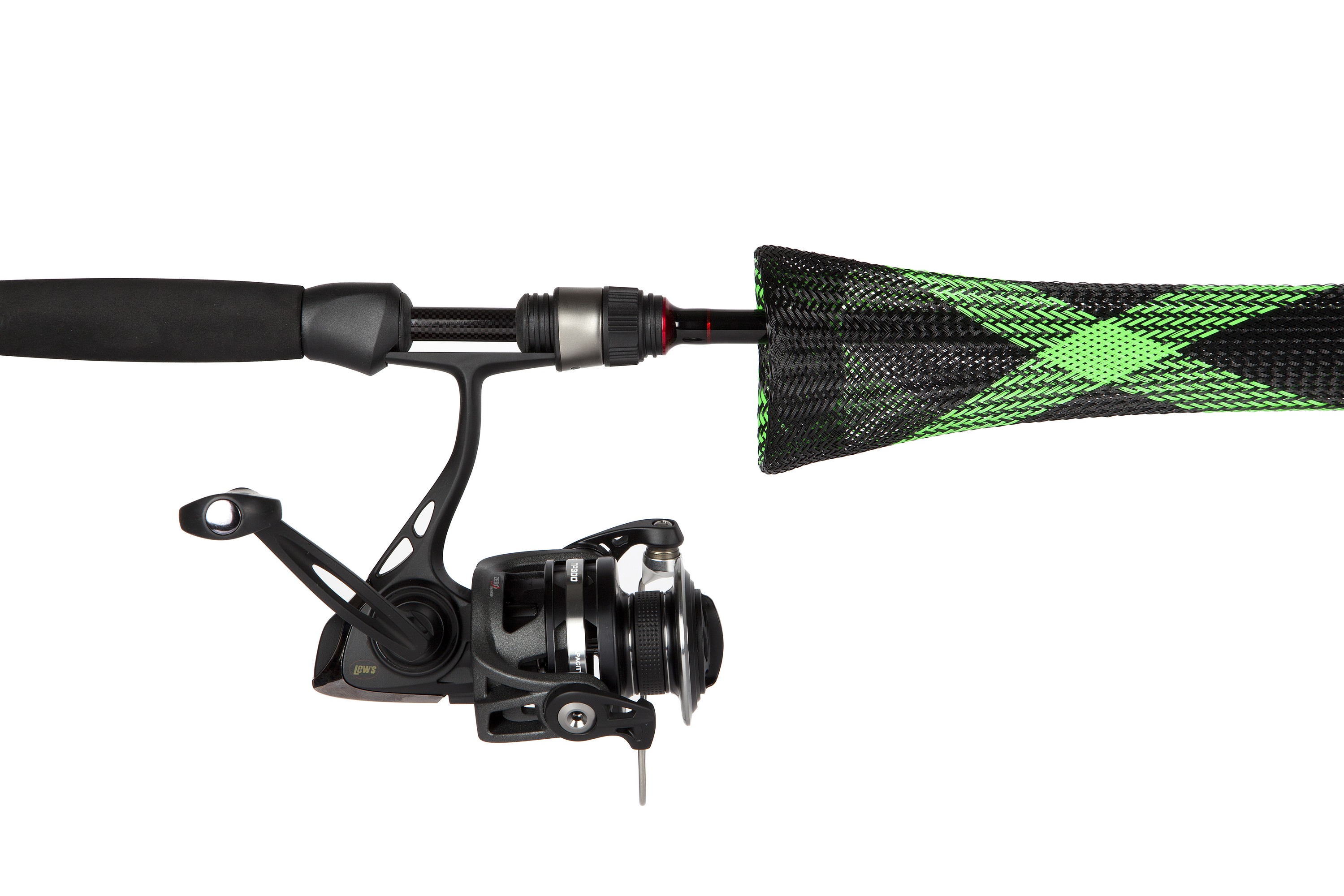 Rod Glove RGS55GS Spinning Rod Glove, 5.5' To 7', Green Spyder