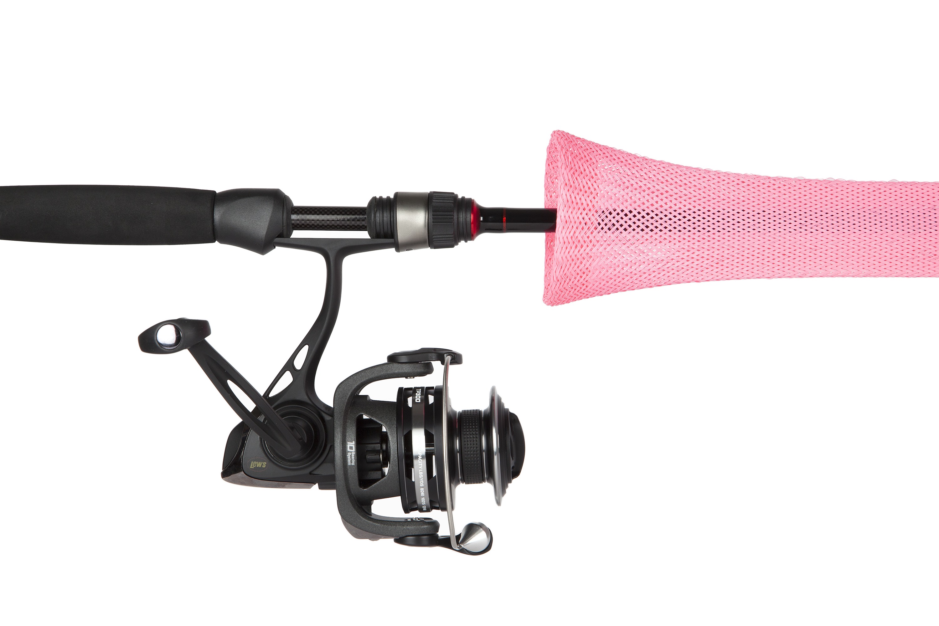 Rod Glove RGS55NP Spinning Rod Glove, 5.5' To 7', Pink