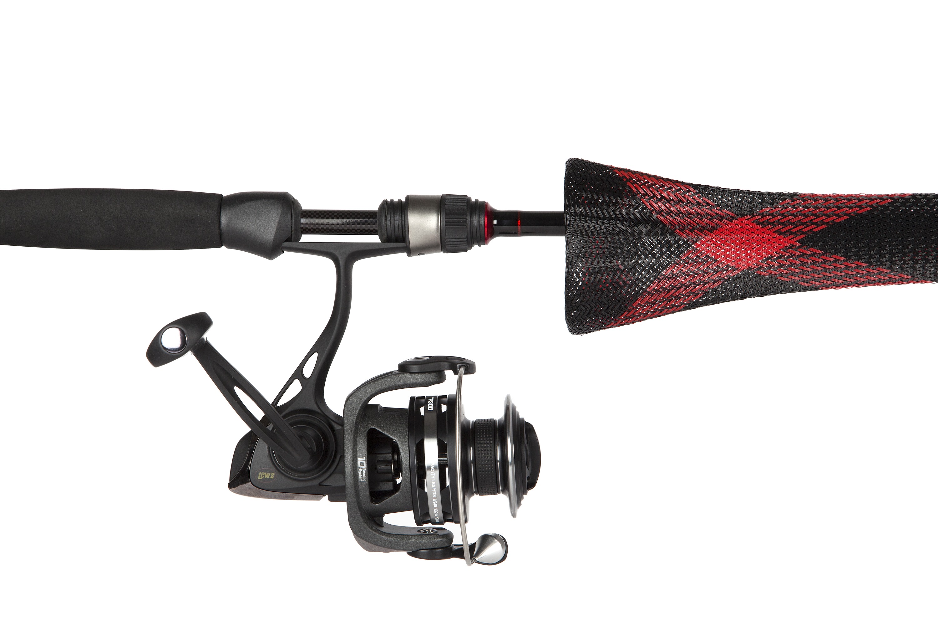 Rod Glove RGS55SP Spinning Rod Glove, 5.5' To 7', Red Spyder