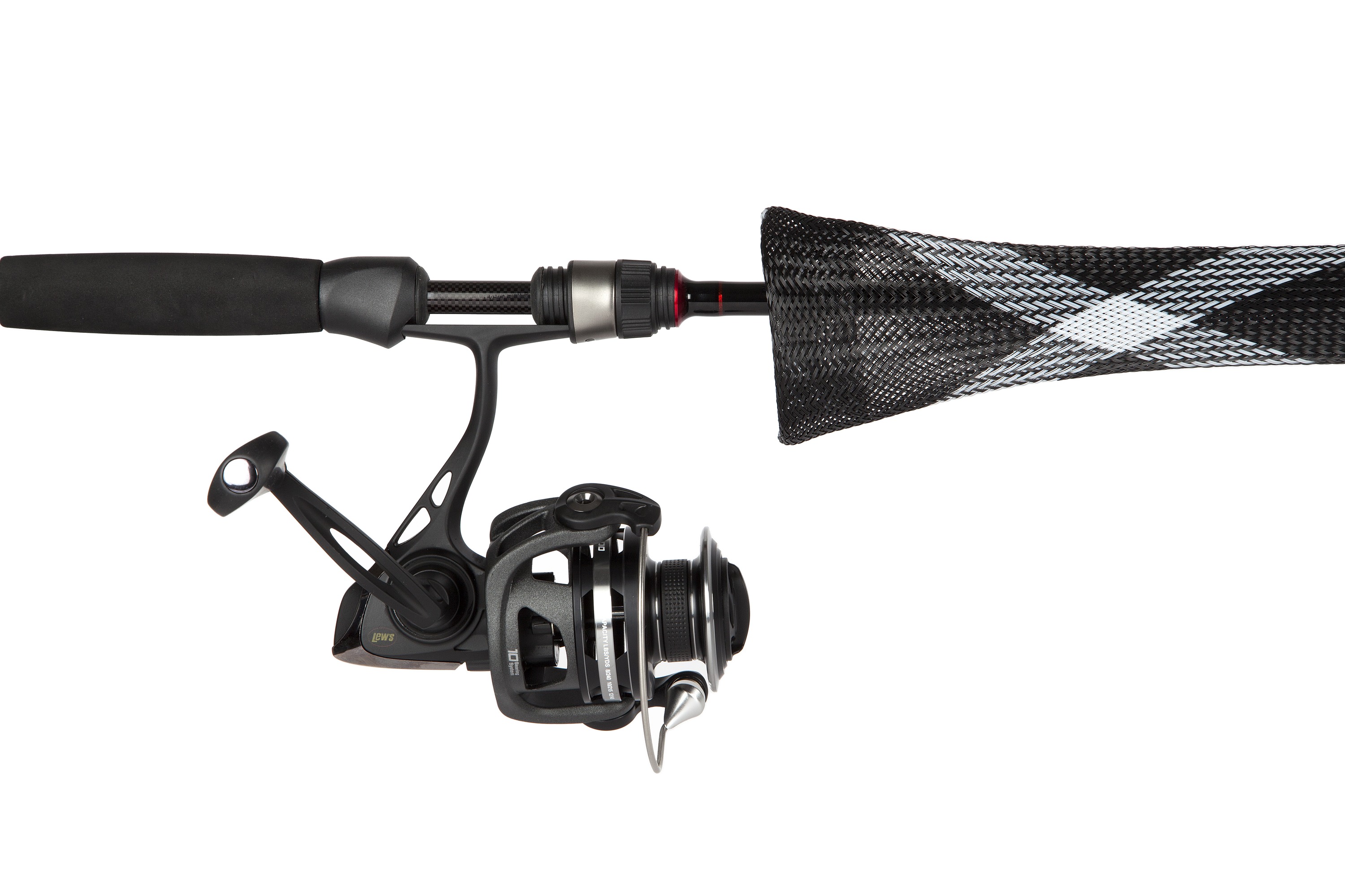 Rod Glove RGS55WS Spinning Rod Glove, 5.5' To 7', White Spyder