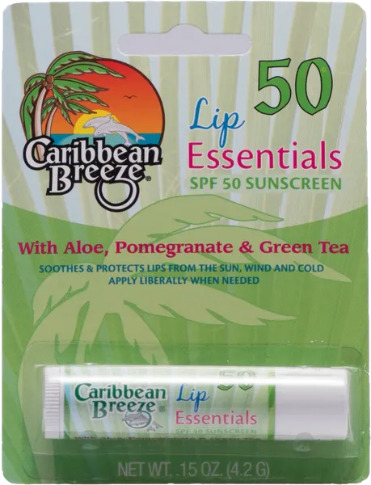 Caribbean Breeze 60009 Lip Balm - Blister Card