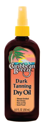 Caribbean Breeze 10003 Dark Tanning Oil Spray SPF 4 - 8oz